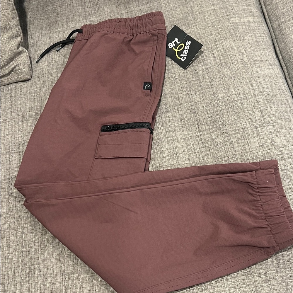 Boys Burgundy Pants Size 10 NWT